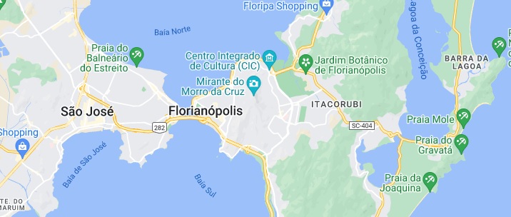 google maps Florianopolis